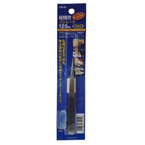 Nhíp nhọn mũi thẳng không từ tính IPS TW-03