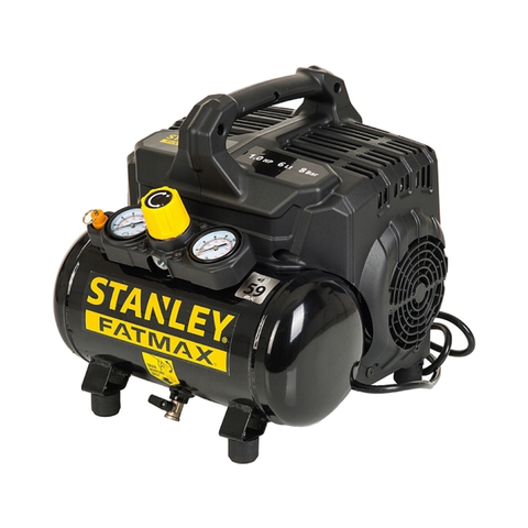 Máy nén khí Stanley FATMAX DST101/8/6  không dầu 6L màu đen