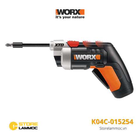 Máy bắn vít điện tử pin 4V Worx Orange WX252