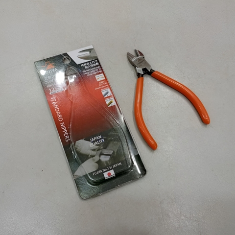 Kìm cắt tiêu chuẩn 125mm, cắt dây thép D1.2mm Fujiya ASN-125S