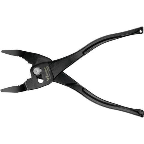 Kìm kẹp ốc 3 lỗ 200mm siêu mỏng loại cong Tsunoda PLC-200GUB
