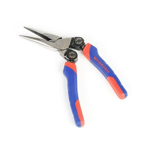 Kìm mũi nhọn có điều chỉnh  8inches/200mm Workpro  W031182