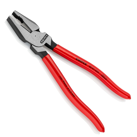 Kìm đa năng lưỡi cắt HRC 63 dài 225mm Knipex 02 01 225