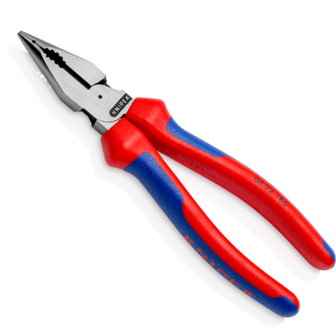 Kìm mũi nhọn cộng lực 185mm Knipex 08 22 185