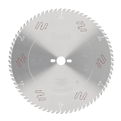 Lưỡi cưa gỗ tự nhiên ít ồn 350mm, 72 răng, cốt 30mm Frued LU2B-1400