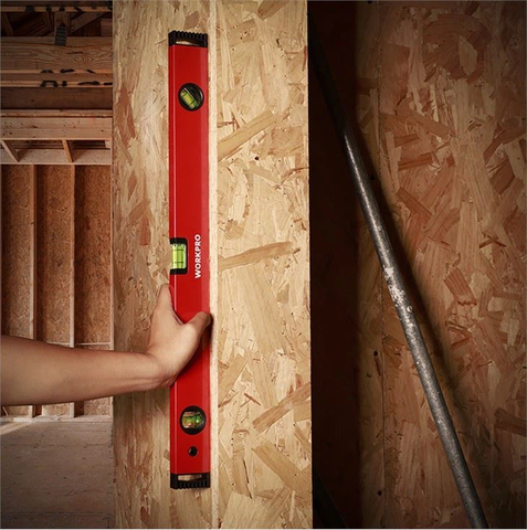Thước thủy nhôm có từ tính 600mm Workpro  WP262011