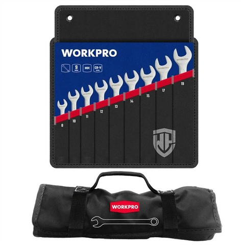 Bộ cờ lê 1 đầu khóa 1 đầu vòng 9 chi tiết Workpro WP202502
