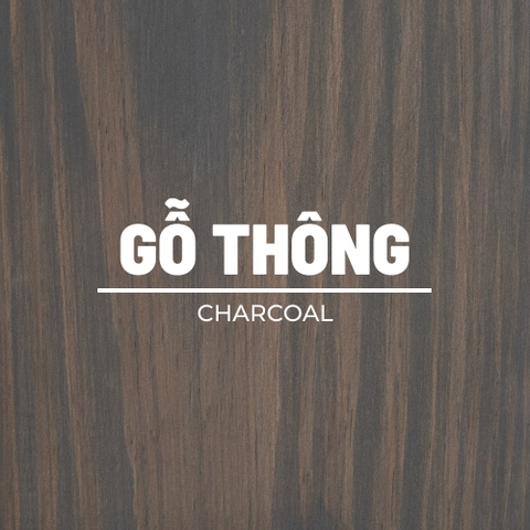 mau charcoal tren go thong