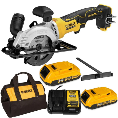 Máy cưa đĩa pin Dewalt DCS571D2 115mm 18V
