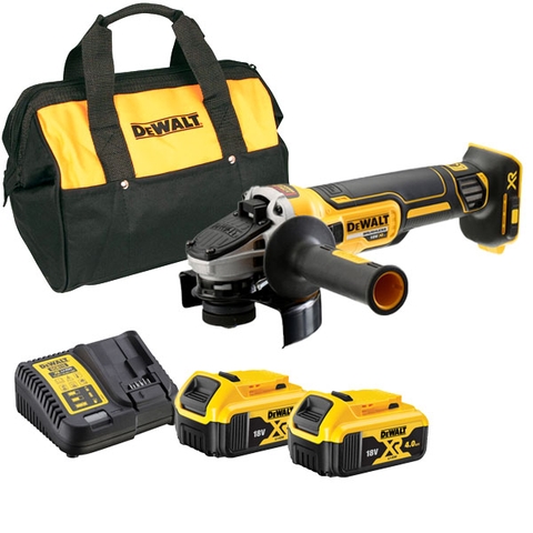 Máy mài pin Dewalt DCG405M2 đĩa 100mm 18V