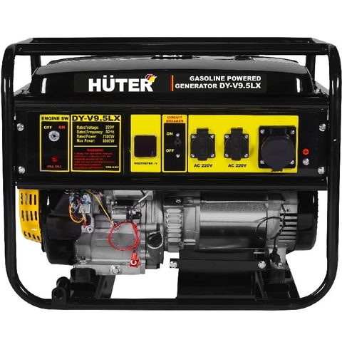 Máy phát điện chạy xăng Huter DY-V9.5LX