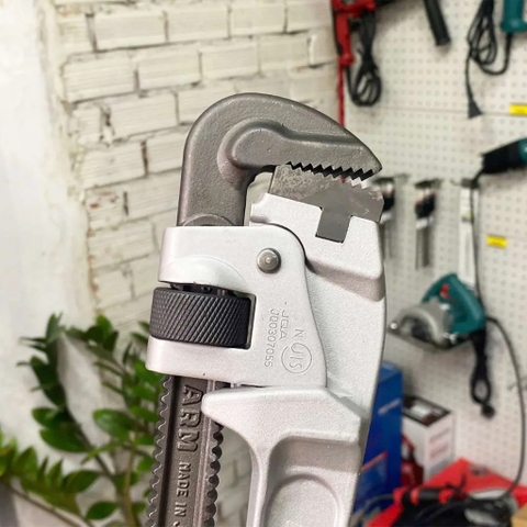 Mỏ lết răng thân nhôm 14inch 340mm Arm PW-AL350