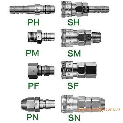 Đầu nối nhanh bằng thép (NUT CUPLA) No.65PN(20PN) STEEL NITTO KOHKI 65PN(20PN)STEEL