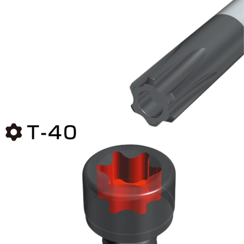 No.6300 T40x130