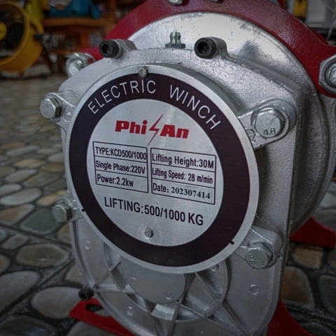 PHI AN PA-500/1000 | Máy tời mặt đất PA500/1000