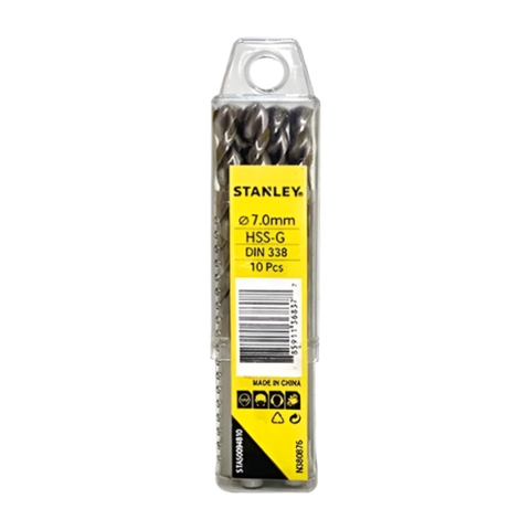 Mũi khoan sắt HSS 7mm Stanley STA50094B10
