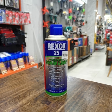 Dầu bôi trơn xích Chain Lube 350ml Rexco 25 RX-SP0005