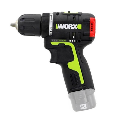 Thân máy khoan vặn vít pin 12V Worx WU130.1