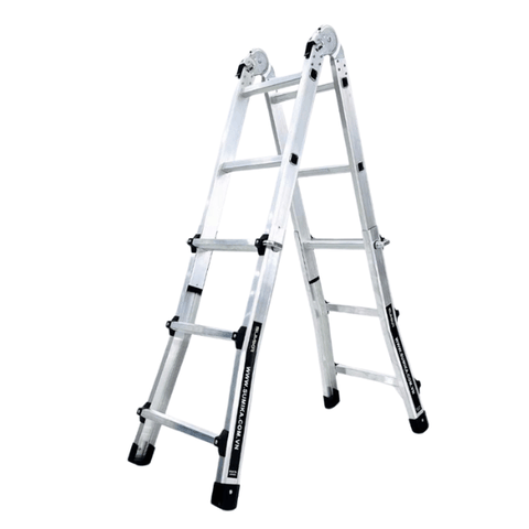 Thang nhôm trượt chữ A 3 bậc cao 1.4m SUMIKA SKM403