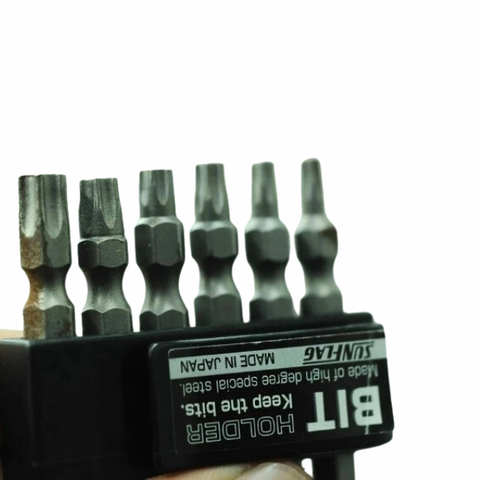 Bộ 6 mũi bắn vít 2 đầu bông sao có lỗ Nhật Bản Sunflag No.TW-1540