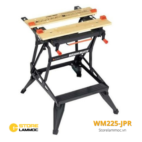 Workmate - Bàn làm việc DIY Black&Decker  WM225-JPR