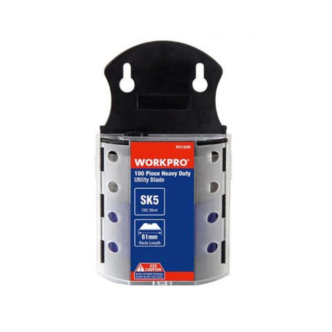Bộ 100 lưỡi dao rọc cáp Workpro W013005