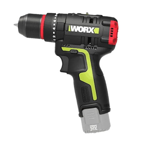 Thân máy khoan pin 12v có búa lực 40Nm Worx WU131X.9
