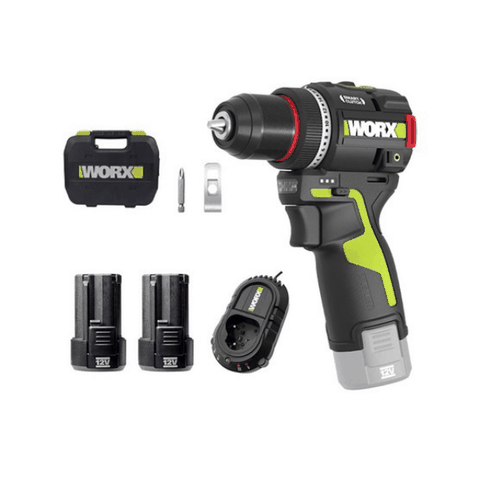 Máy khoan bắn vít pin 12v không búa Worx  WU135