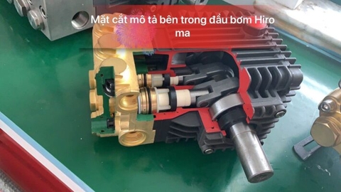 Máy rửa xe công nghiệp 3000w HIROMA DHl-1312