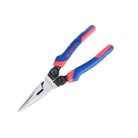 Kìm mũi nhọn có điều chỉnh  8inches/200mm Workpro  W031182
