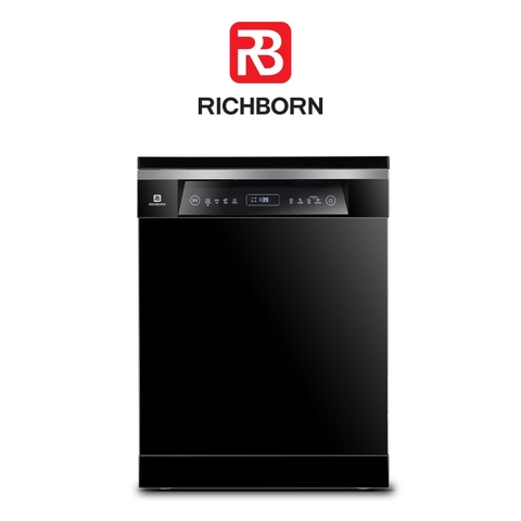 Máy rửa bát 16 bộ Richborn RDP6080SPB - BH 3 năm, NK Malaysia, Hàng chính hãng