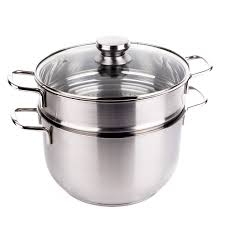 Bộ nồi xửng hấp 3 đáy Fivestar 28cm nắp inox