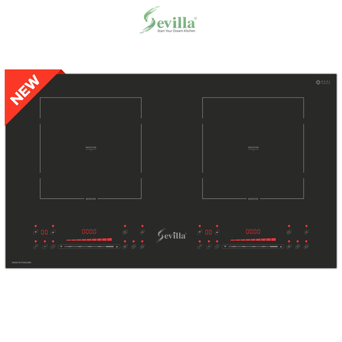 Bếp từ đôi Sevilla SV-TX579 - Nhập khẩu Thái Lan, Sôi liu riu, Bảo hành 3 năm