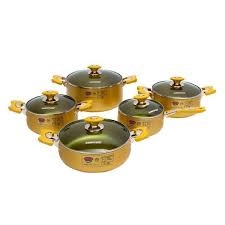 Bộ nồi 5 chiếc đun ga hợp kim Sunhouse SH9954