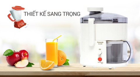 Máy ép trái cây Panasonic MJ-68MWRA (Hàng chính hãng)