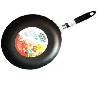 Chảo nhôm sần cạn Sunhouse đỏ phi 22