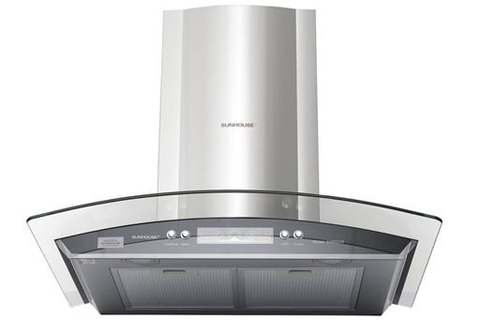 Máy hút mùi kính cong Sunhouse SHB6626