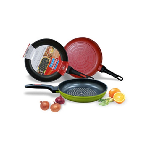 Chảo siêu bền cạn Diamond Sunhouse vàng phi 28