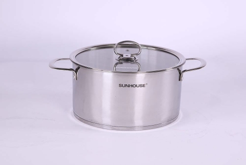 Bộ nồi inox 5 đáy Sunhouse SH890