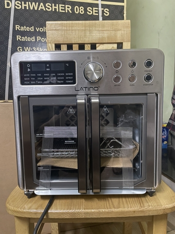 NỒI CHIÊN KHÔNG DẦU LATINO LT-I15Y22 - DUNG TÍCH 15 LÍT - CÔNG SUẤT 1600W - BH 3 NĂM