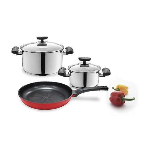 Bộ nồi chảo Sunhouse SHG-CS36