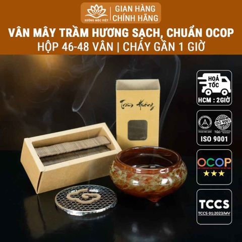 Trầm Hương Vân Mây - Trầm Hương Xưởng Mộc Việt