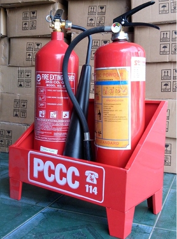kệ đựng bình cứu hỏa