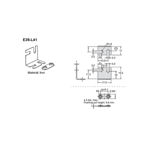 E39-L41 OMRON Giá đỡ