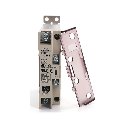 G3PE-215B DC12-24 Rơ le bán dẫn Omron 1 Pha 15A 100-240 VAC