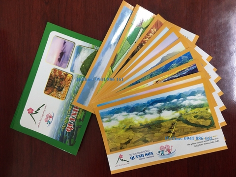 Thiết kế in Postcard, Bưu ảnh Du lịch Xã, Phường, Đặc khu đẹp tại Hà Nội