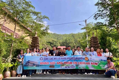 CLB Lữ hành Unesco Hà Nội khảo sát và hiến kế để du lịch Hà Nam cất cánh