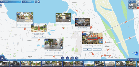 Trải nghiệm Bản đồ Du lịch Thông minh 360 độ - Chìa khóa 