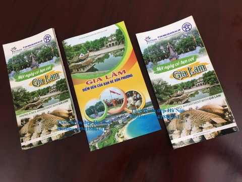 Xu hướng thiết kế cẩm nang, tập gấp du lịch