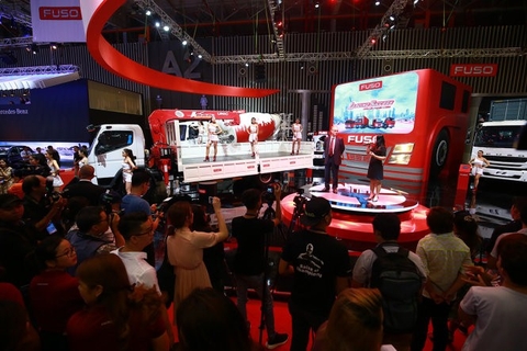 Thiết kế Thi công Gian hàng Hội chợ Triển lãm Ô tô Xe máy Vietnam Motorshow